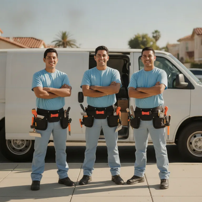 Ladrilhador equipe em Planaltina